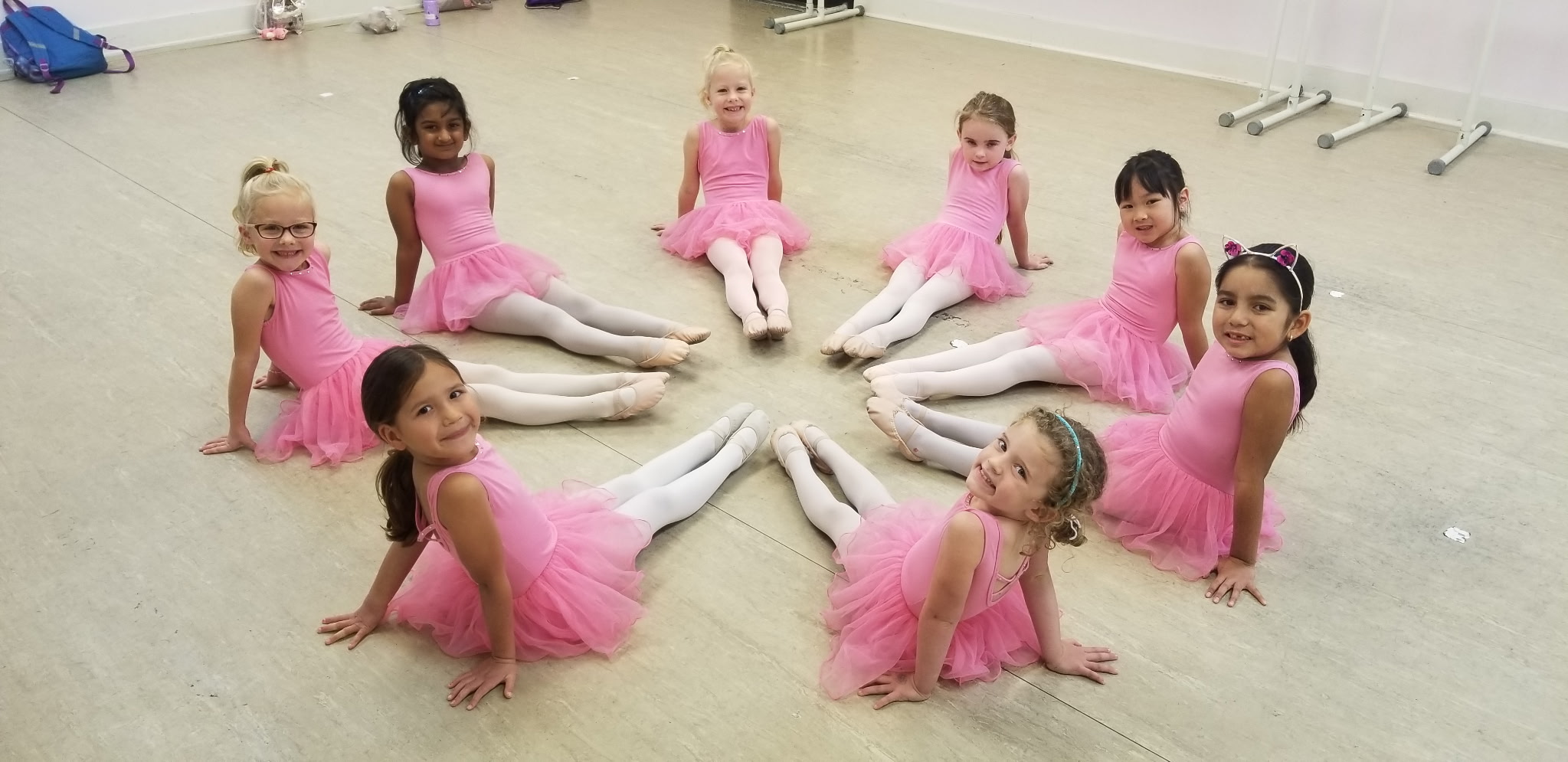 Ballet barre technique training